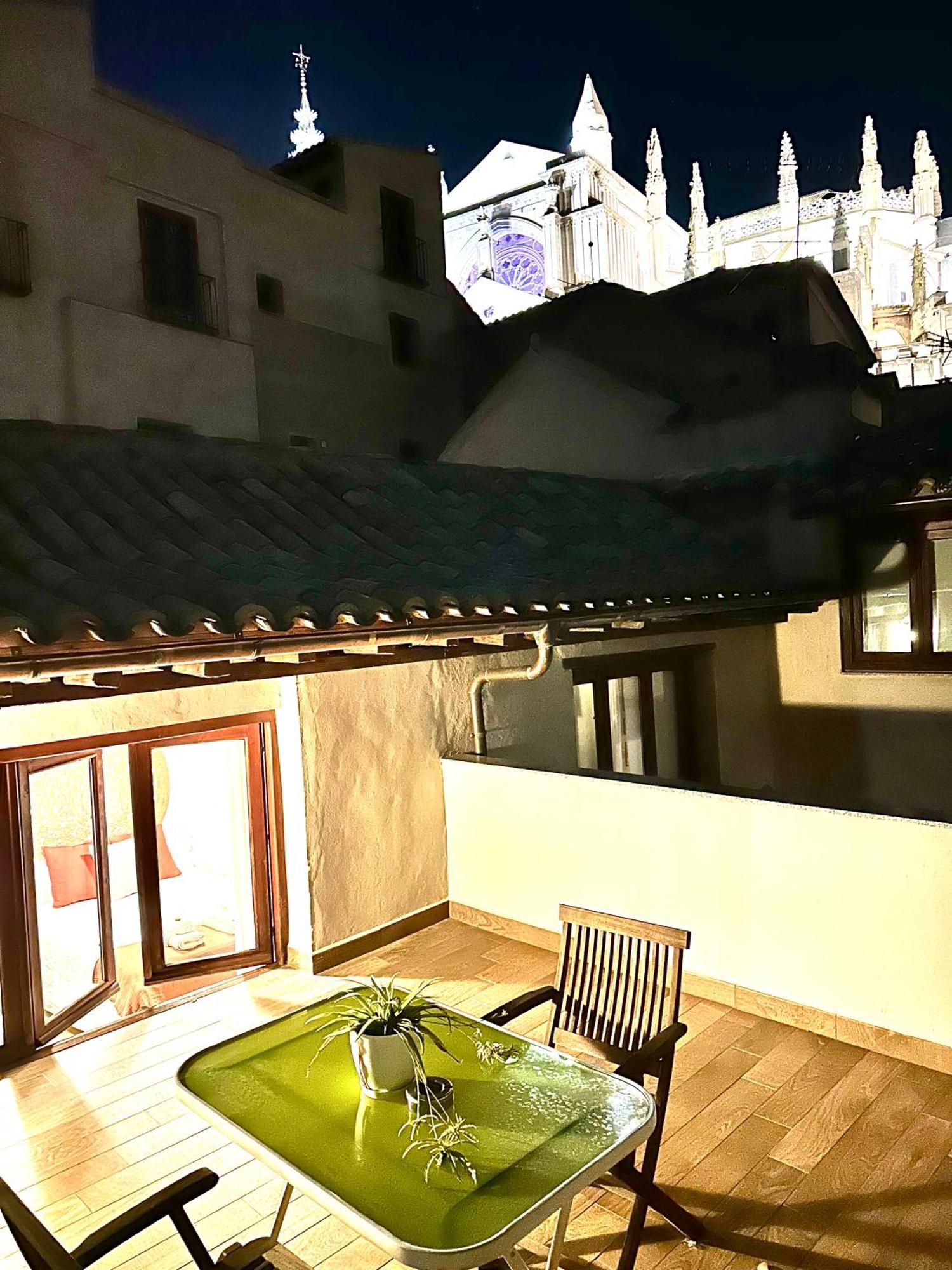 Apartamento Canonigo - Terraza Con Vistas Toledo Exterior foto