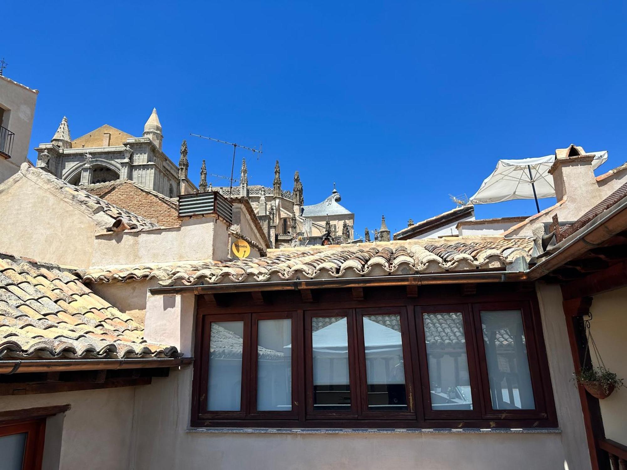 Apartamento Canonigo - Terraza Con Vistas Toledo Exterior foto